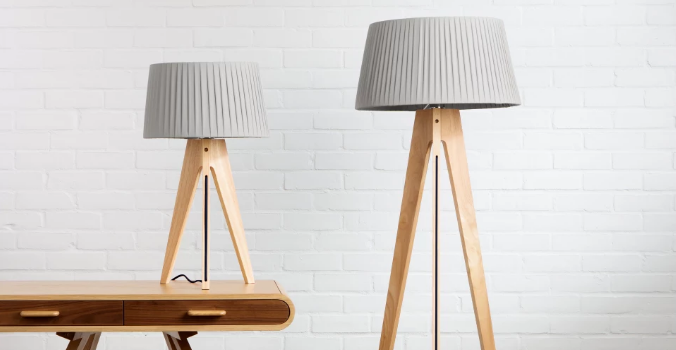 wooden table lamps
