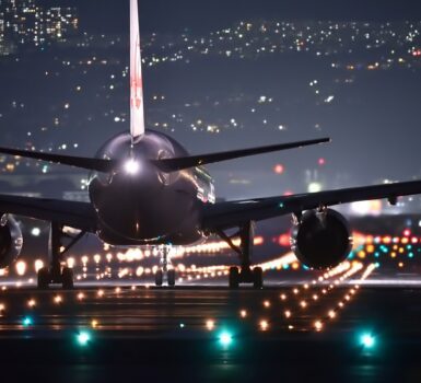 plane lights